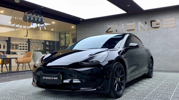Gloss Piano Black Car Body Color Change Vinyl Wrap