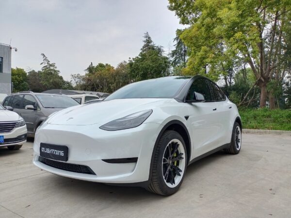 Gloss Pearl Shell White Car Body Color Change Vinyl Wrap - 图片 2