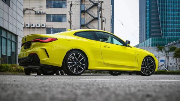 Gloss Saint Paul Yellow Car Body Color Change Vinyl Wrap - 图片 2