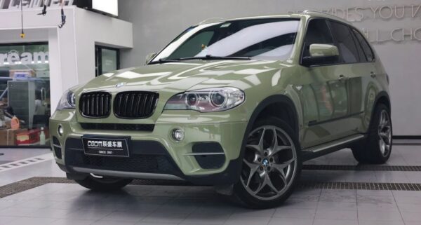 Gloss Armor Green Car Body Color Change Vinyl Wrap