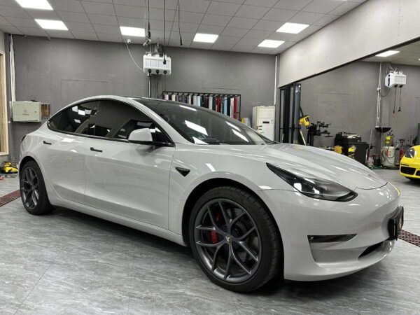 Gloss Volcano Gray Car Body Color Change Vinyl Wrap - 图片 2