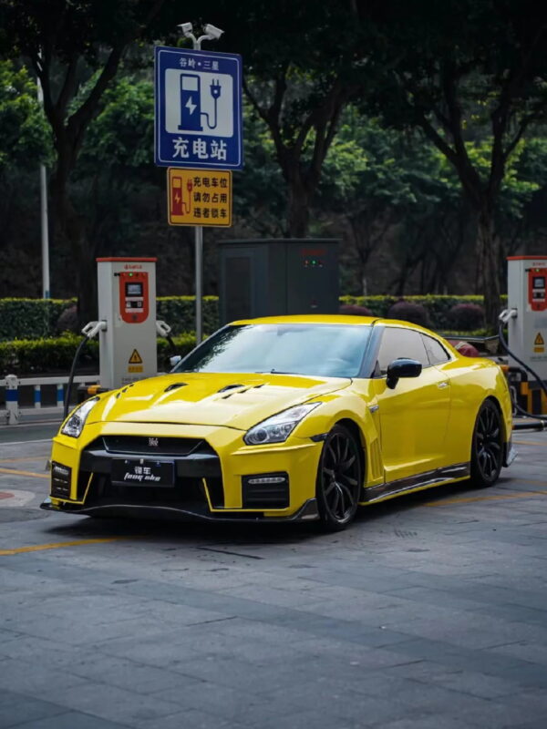 Gloss Corn Yellow Car Body Color Change Vinyl Wrap