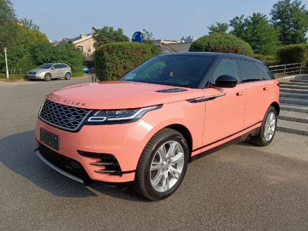 Gloss Peppa Pig Pink Car Body Color Change Vinyl Wrap
