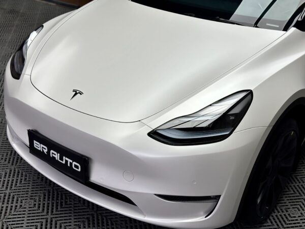 Ceramic White Car Body Color Change Vinyl Wrap