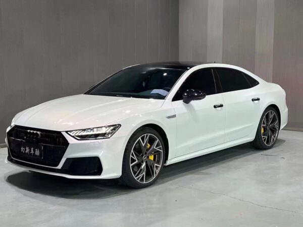 Ceramic White To Pink Car Body Color Change Vinyl Wrap