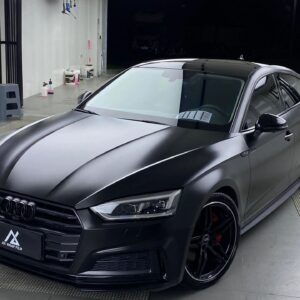 Electric Metal Black Car Body Color Change Vinyl Wrap